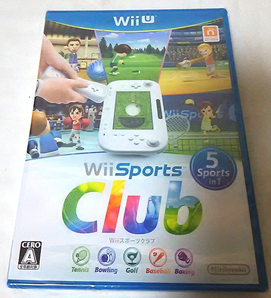 Wiiu Wii Sports Club Wii スポーツクラブ Wii U専用ソフト 売買されたオークション情報 Yahooの商品情報をアーカイブ公開 オークファン Aucfan Com