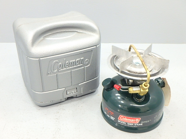 【未使用】Coleman コールマン 508A　ストーブ　 95年製 △coleman コールマン スポーツスターⅡ 508A 95年製 ガスストーブ 同