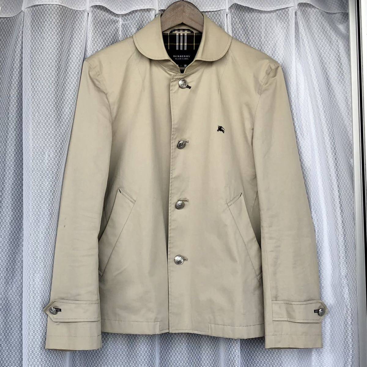 三陽商会☆BURBERRY BLACK LABEL /マリンカラー スプリングジャケット