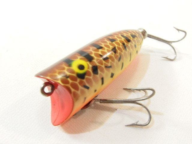 ヘドン ベビーラッキー13 Heddon BABY LUCKY 13 縦割れ 吹き目 BRS 茶