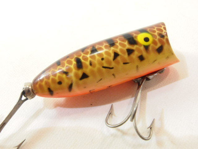 ヘドン ベビーラッキー13 Heddon BABY LUCKY 13 縦割れ 吹き目 BRS 茶