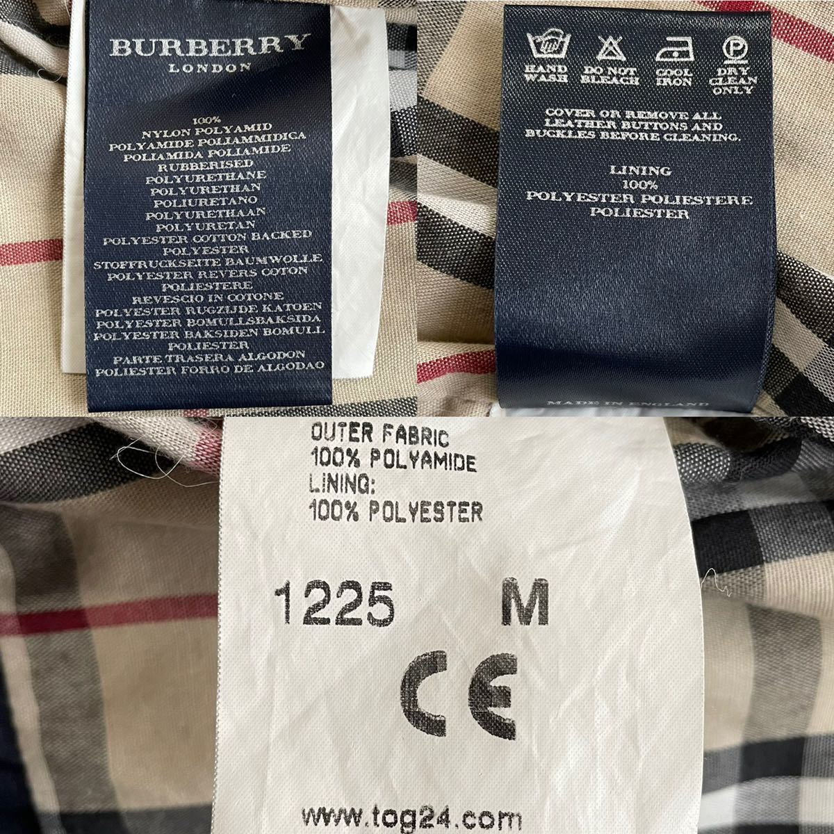極美品 ✨バーバリー ロンドン イングランド burberry ノバ