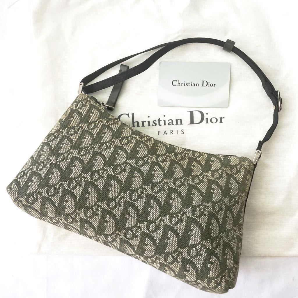 1円 〜 美品 Christian Dior クリスチャン ディオール トロッター ロゴ 
