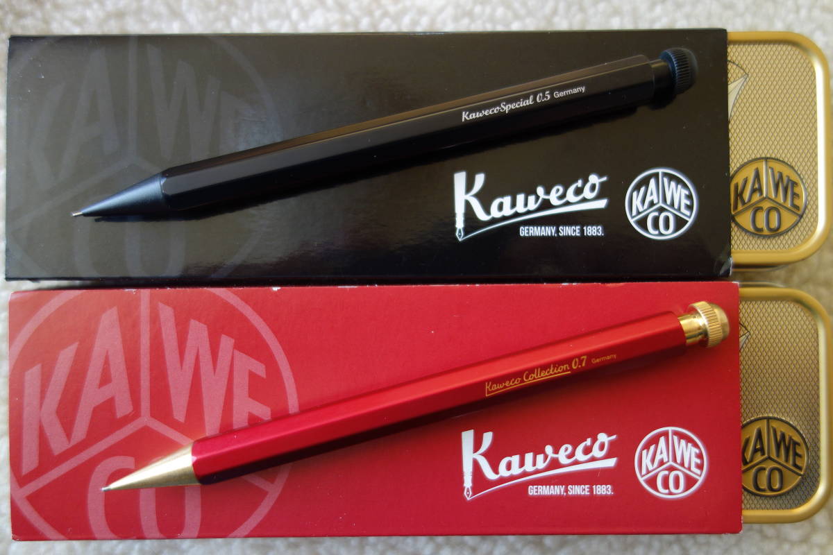Kaweco Collection.special 黒、赤、シャーペン0.5