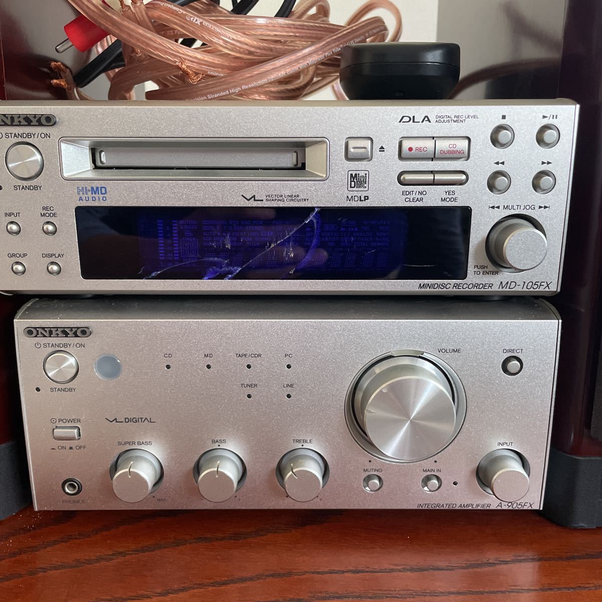 ONKYO オンキョー T-405FX A-905FX C-705FX MD-105FX ◇ D-152E D-152E⁄
