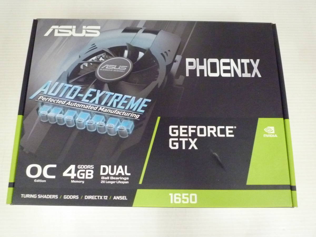 ASUS GEFRCE GTX 1650 4GB※ジャンク ジャンク ASUS Phoenix GeForce GTX 1650 4GB グラフィックカード 動作