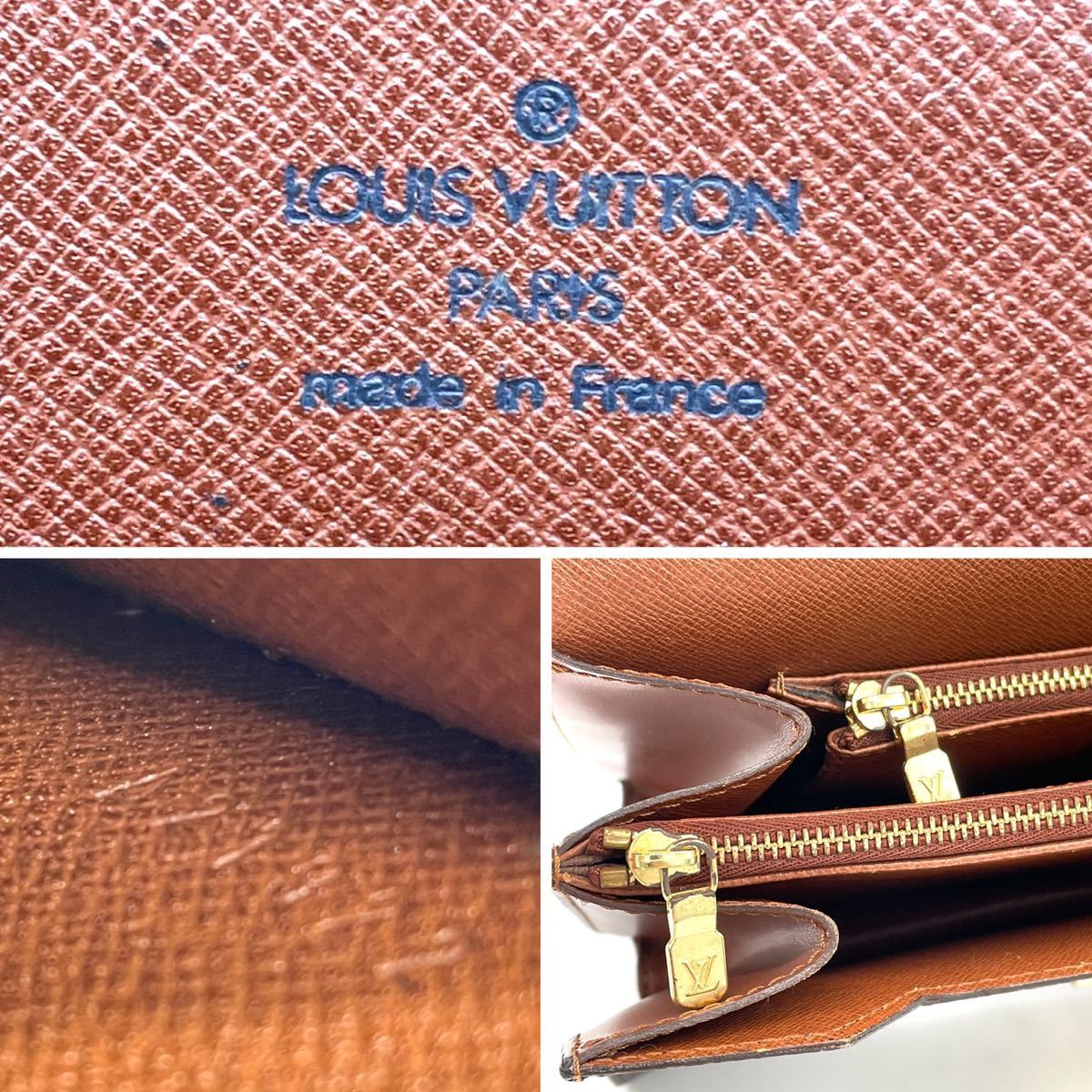 1円 LOUIS VUITTON ルイヴィトン モノグラム コンコルド ハンドバッグ