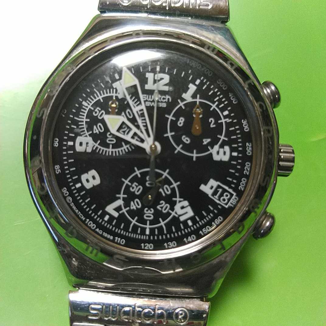 アイロニー スウォッチ クロノグラフ 腕時計 IRONY swatch Swatch Etsy