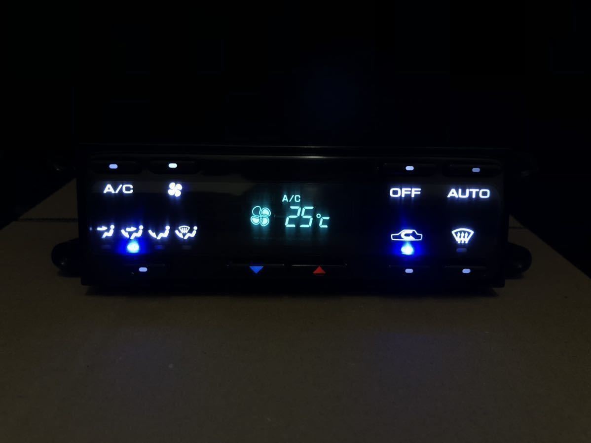 車 希少！日産 純正 RPS13 180SX 後期 スイッチ A/C ディスプレイ