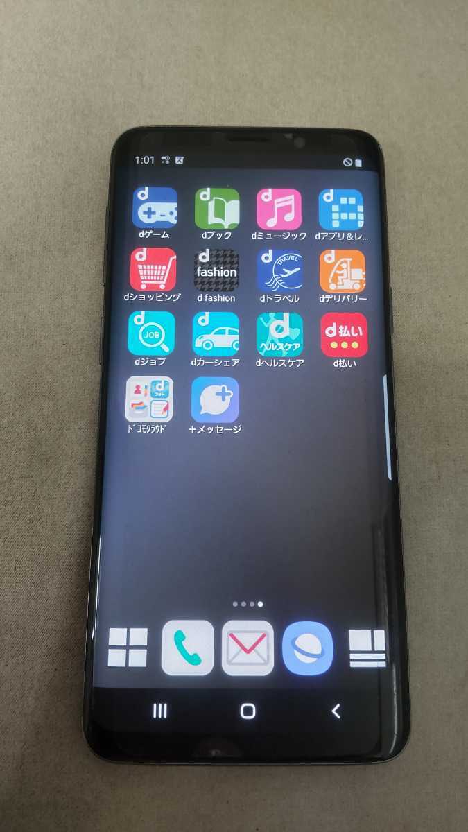 docomo Xi Galaxy S9 SC-02K #DS213 SAMSUNG サムスン電子 スマートフォン 簡易動作確認&簡易清掃&初期化OK 判定○ 良品
