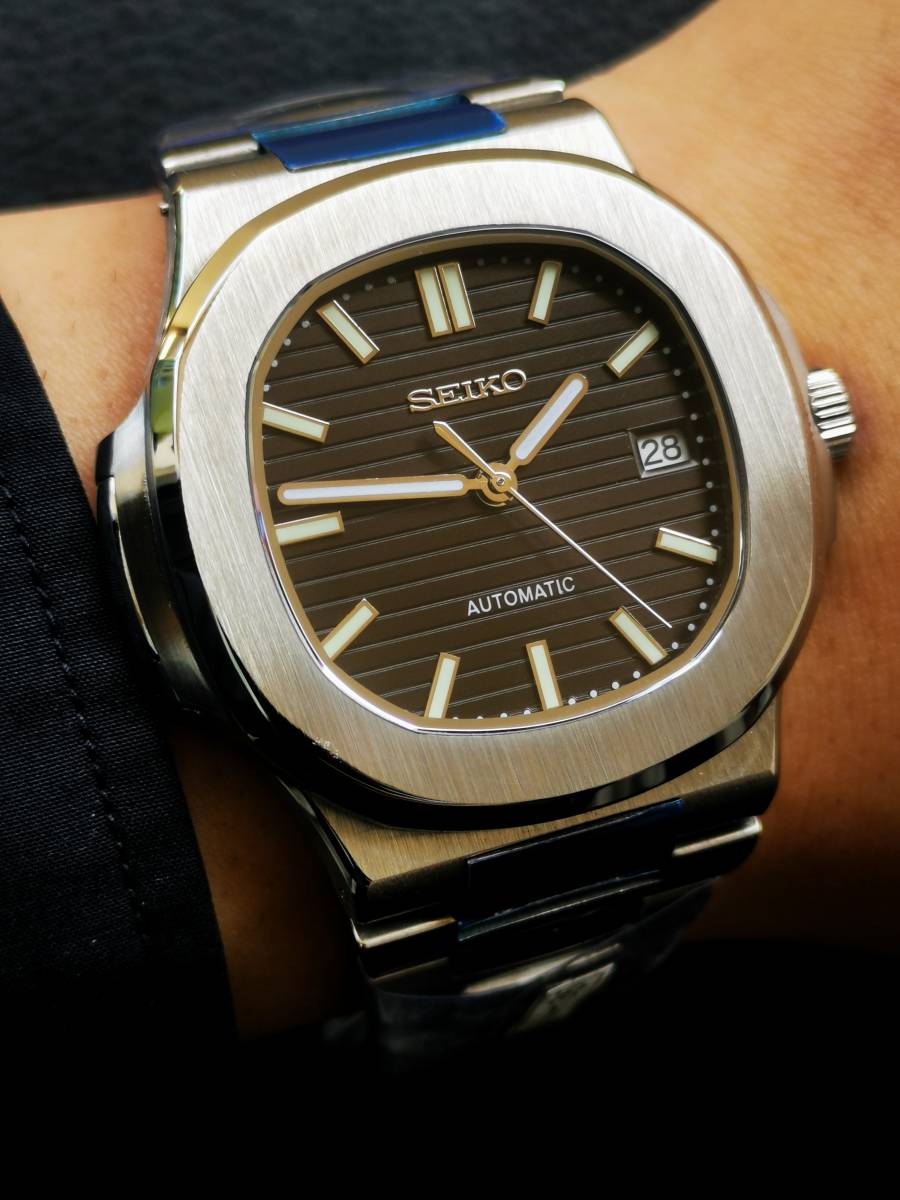 1円～ SEIKO MOD ノーチラス カスタム ダイバーズ セイコー NH35
