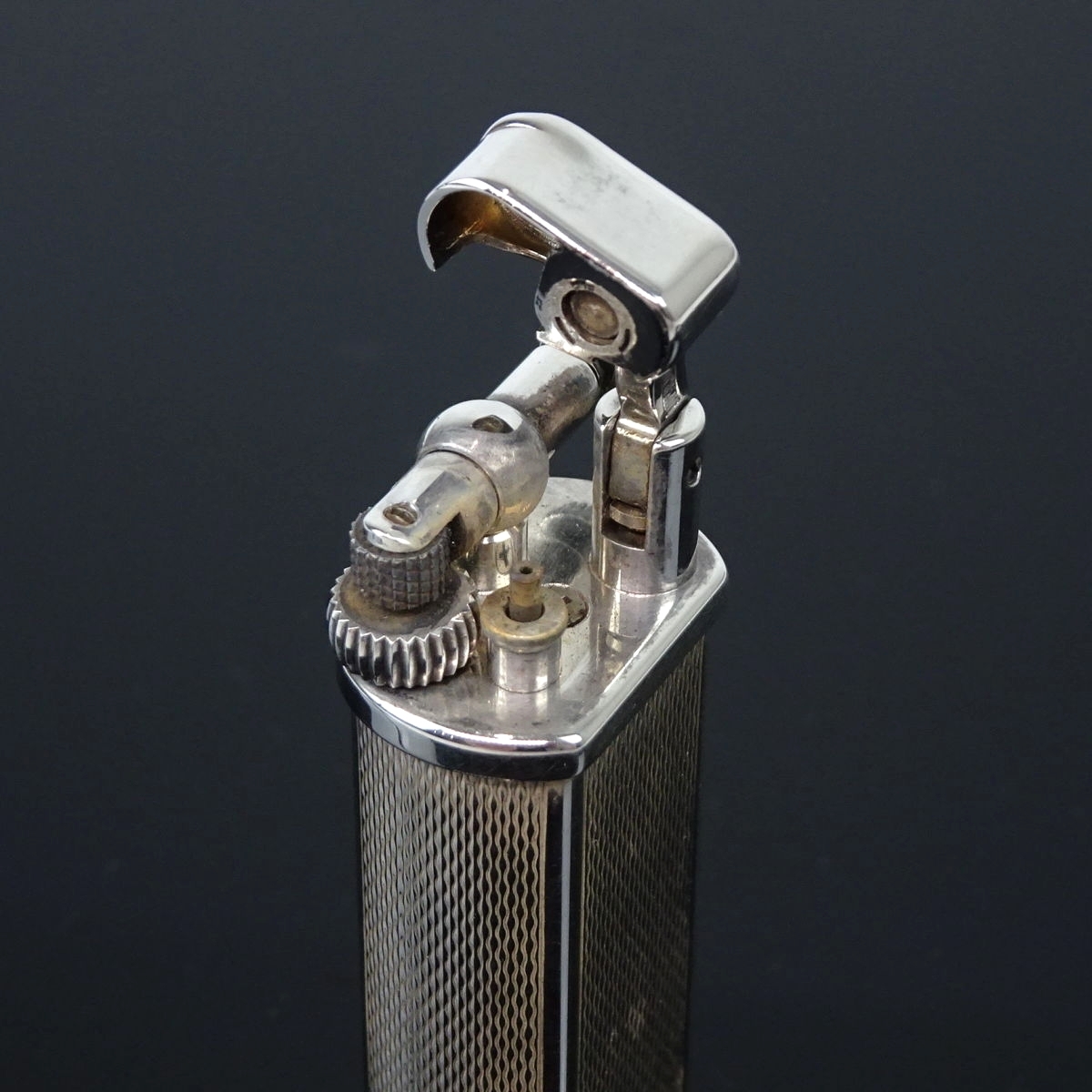 ☆T1352 ダンヒル シルフィード ガスライター シルバー dunhill 