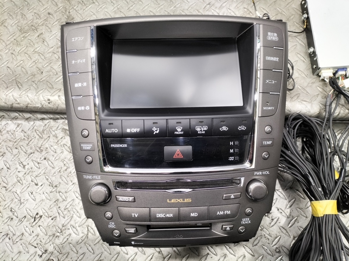 ☆GSE20 レクサス IS250 純正 マルチ ビジョン ナビ モニター 地図