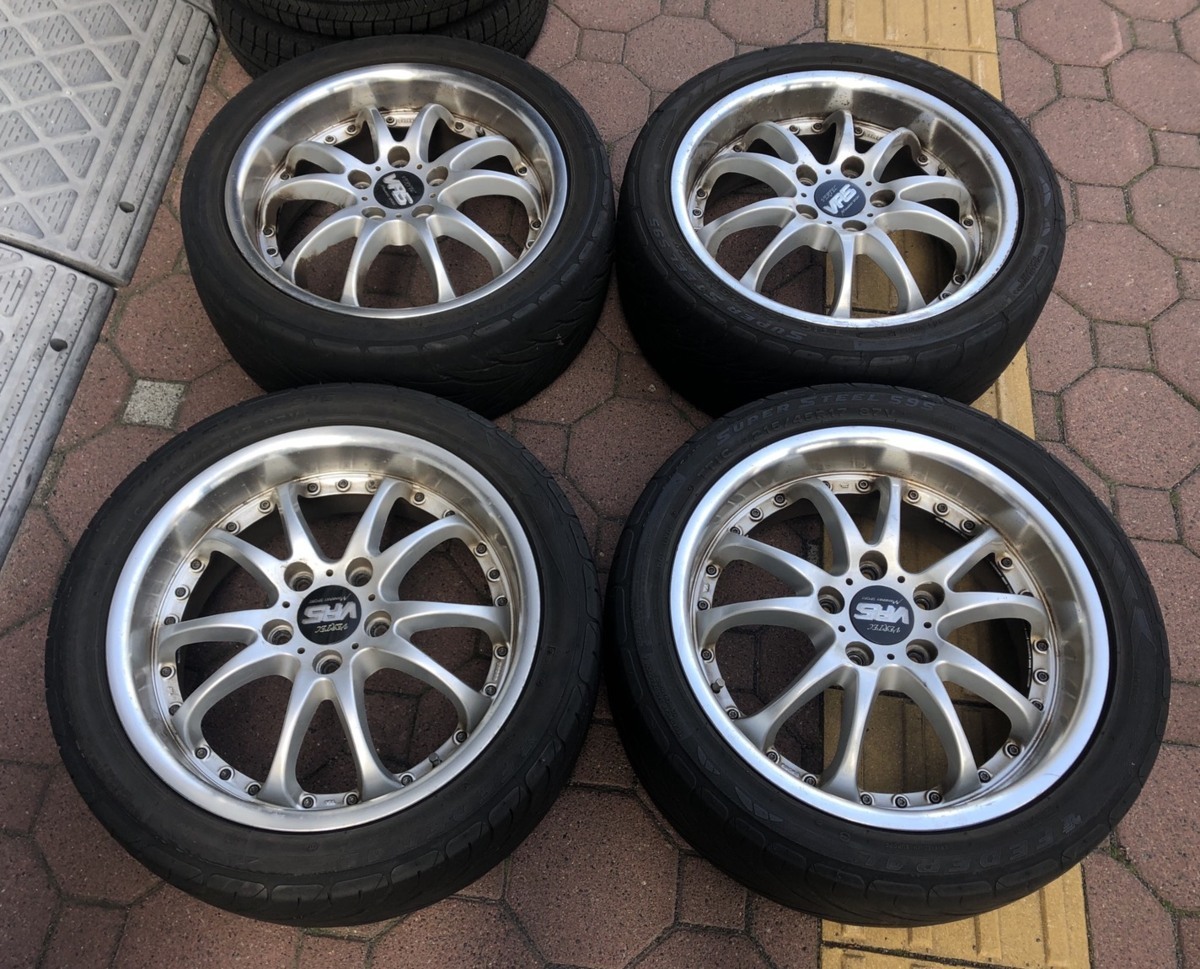 □ マナレイ VERTEC VR5 17インチ ホイール 5穴 PCD114.3 17×7JJ OFF48 