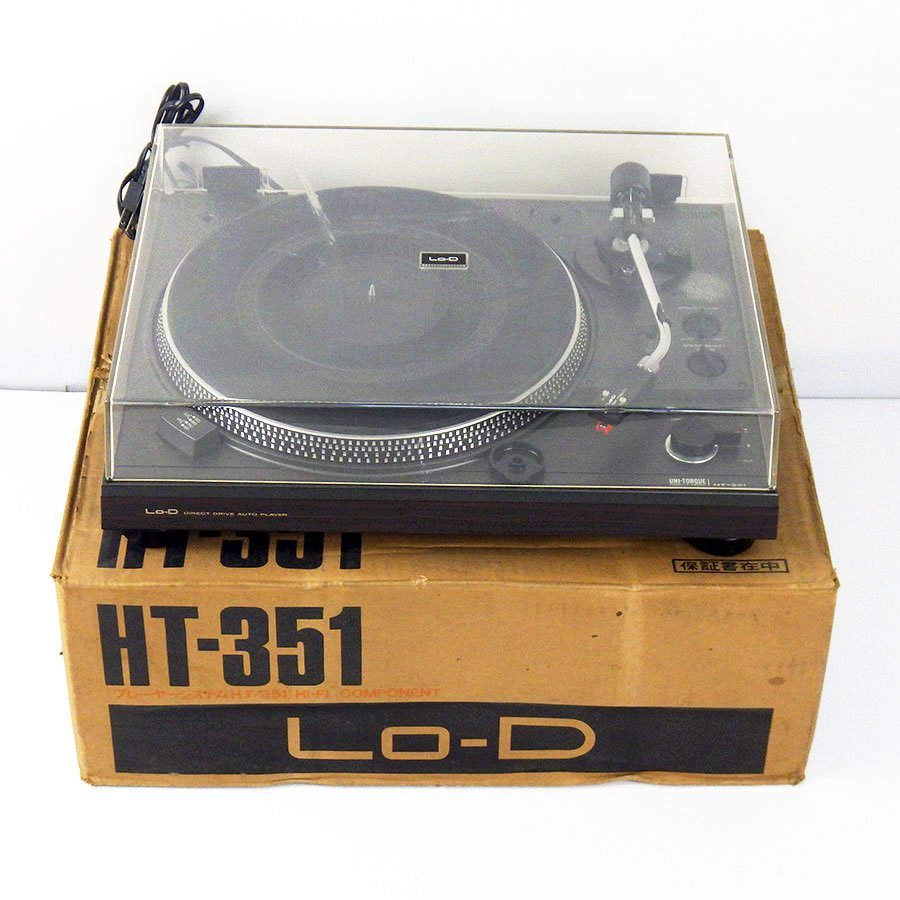 LO-D レコードプレイヤー HT-351 LO-D レコードプレイヤー HT-351