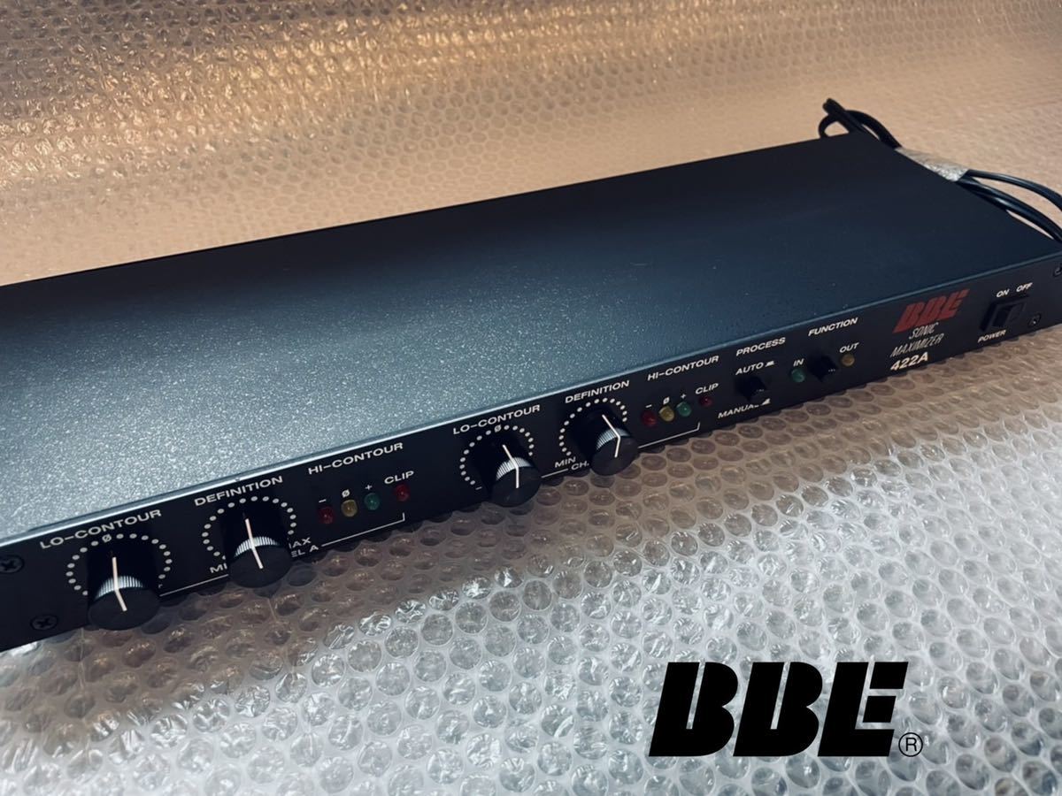 Sonic Maximizer BBE 422A 美品・名機BBE 422Aソニックマキシマイザー