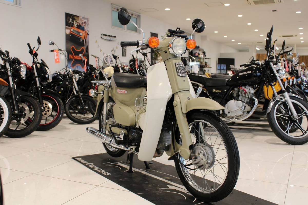 ホンダ/スーパーカブ50/AA01/AA02E/4ストロークエンジン/フューエルインジェクション/インナーキャリア/サイドキャリア/現車確認、試乗歓迎