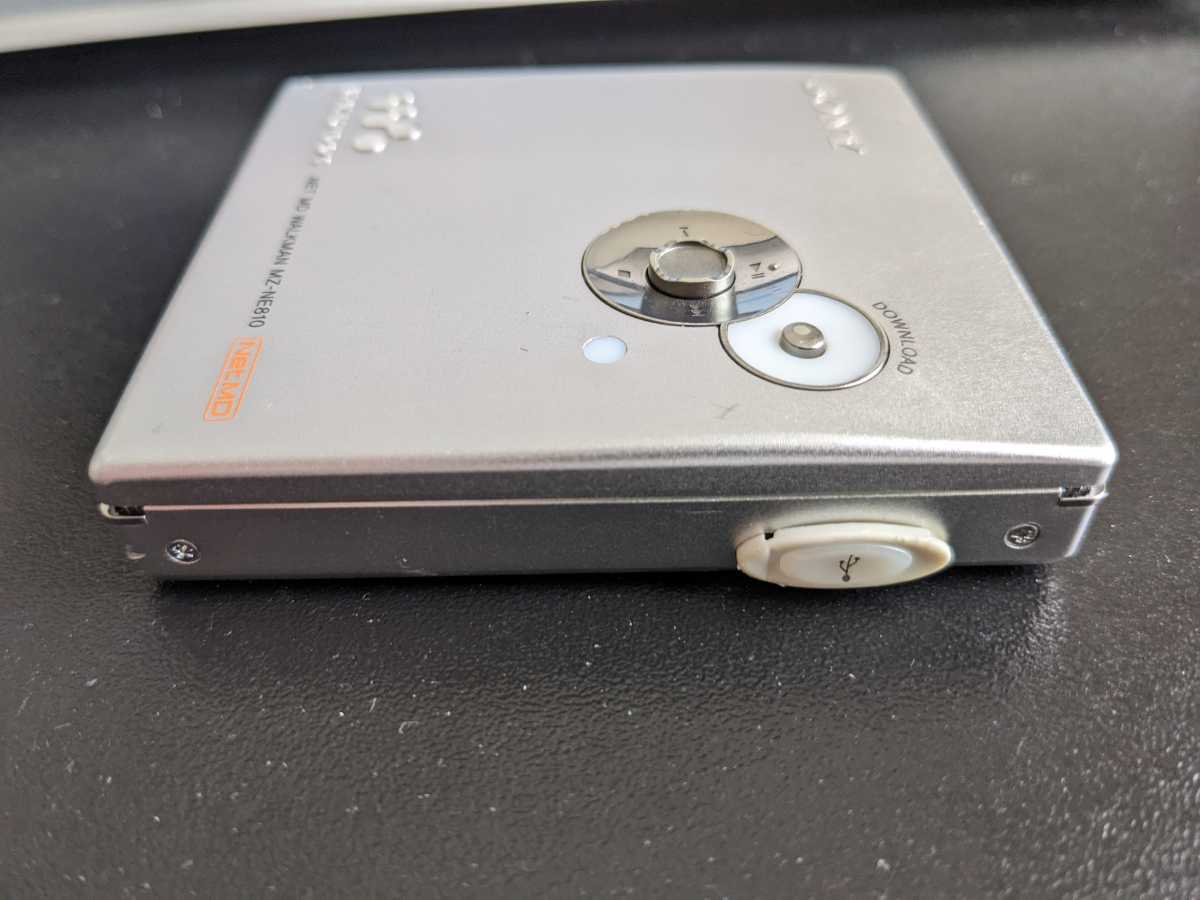 ソニー Sony MD Walkman MZ-NE810(録音、再生)｜売買されたオークション情報、yahooの商品情報をアーカイブ公開 ...