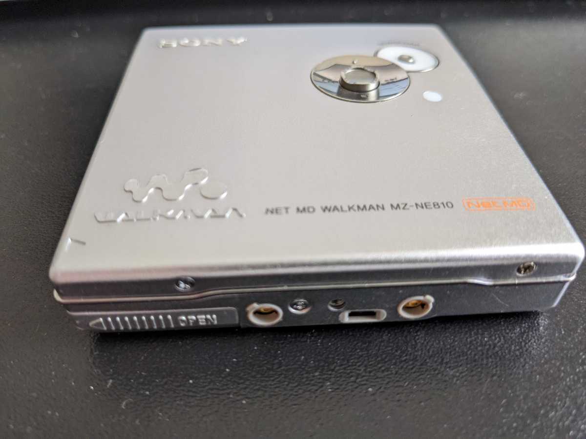ソニー Sony MD Walkman MZ-NE810(録音、再生)｜売買されたオークション情報、yahooの商品情報をアーカイブ公開 ...