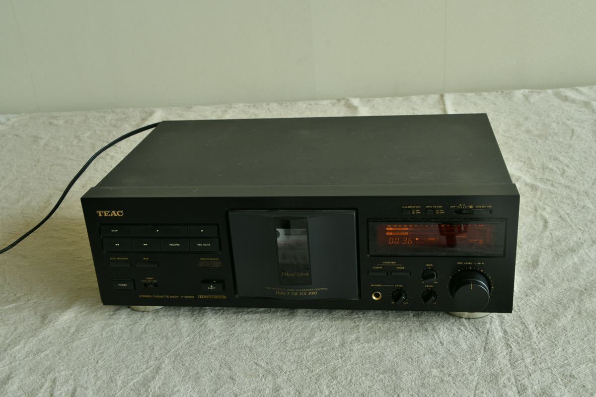 TEAC v-2020Sカセットデッキ ジャンク TEAC V-2020S オーバーホール品