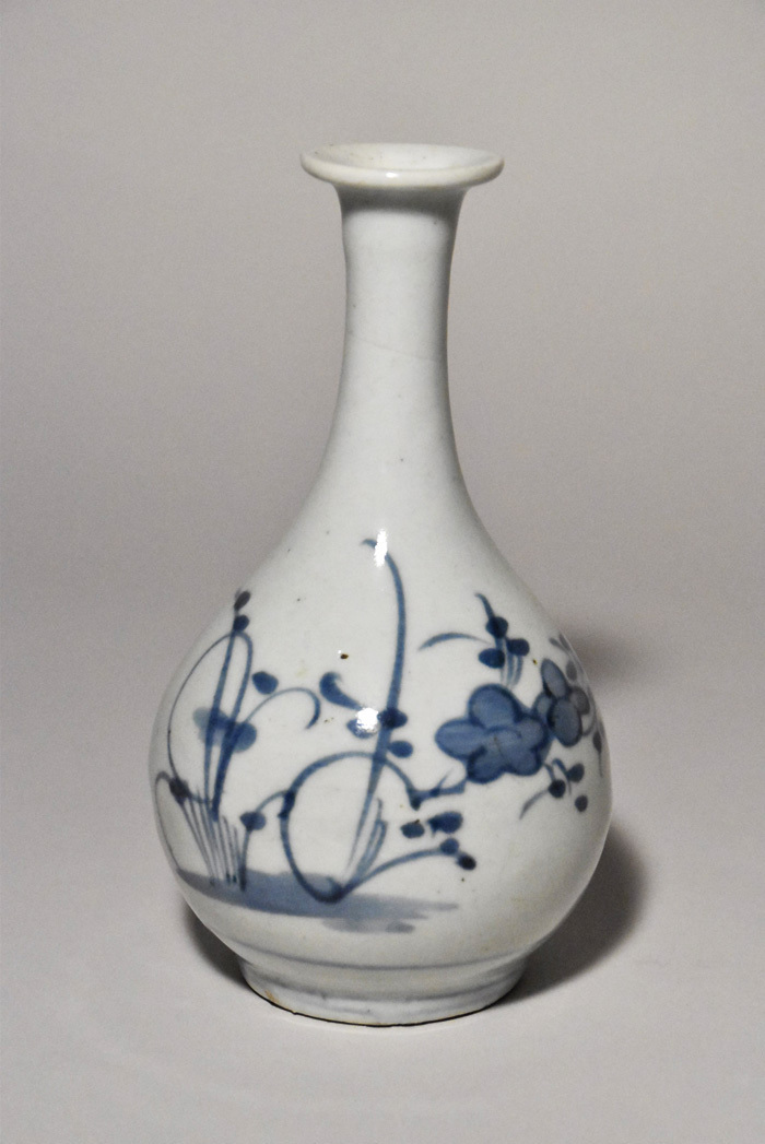 古伊万里御神酒徳利（江戸時代）(染付)｜売買されたオークション情報