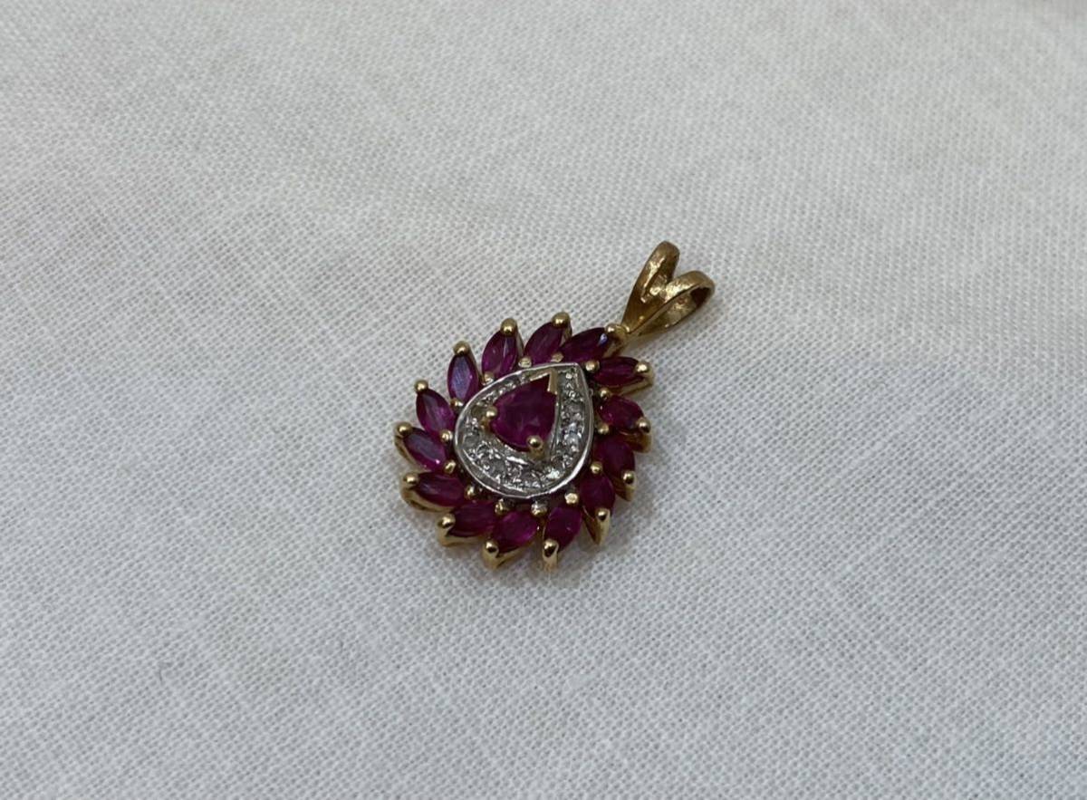 K14ペンダント・K14Kネックレストップ・585金ネックレス k14 