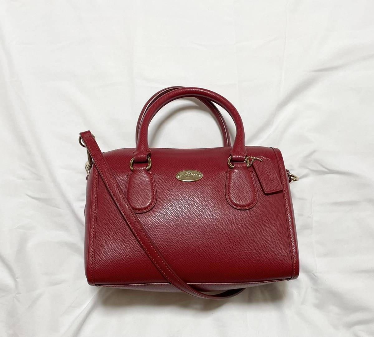 美品 COACH コーチ 2wayバッグ ショルダーバッグ ハンドバッグ ミニ