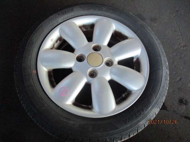 HE22S ラパン アルトラパン 14インチ 純正 アルミホイール ホイール ブラック 1本 レオニスRT he22s | 安い商品を通販 14インチの通販 車用ホイール 1本の中古品