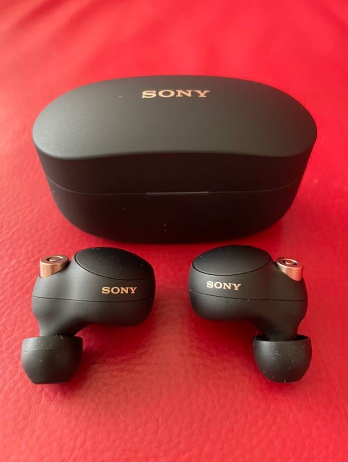 SONY WF-1000XM4ブラック ノイズキャンセリング Bluetoothイヤホン