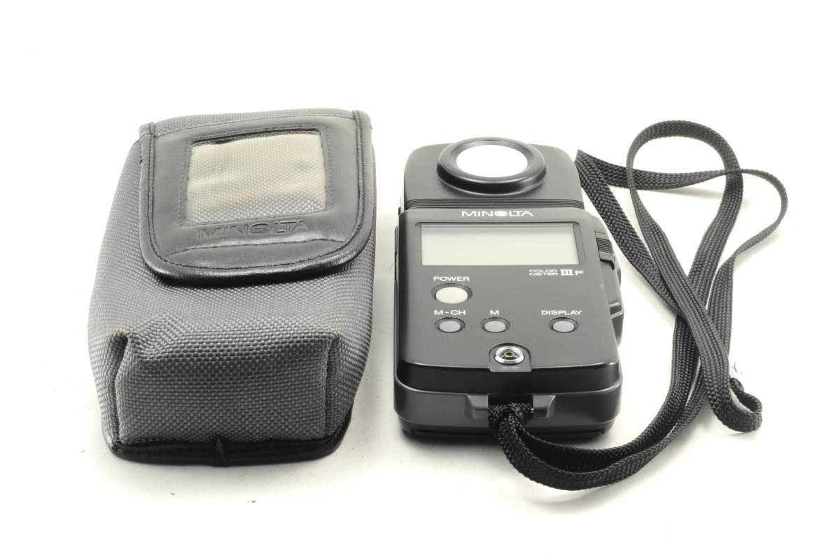 ミノルタ MINOLTA カラーメーター IIIF METER COLOR Meter Color - F