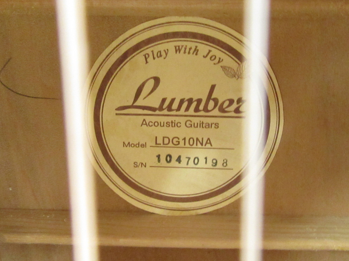 Lumber ランバー アコースティックギター LDG10NA 中古品(本体)｜売買 