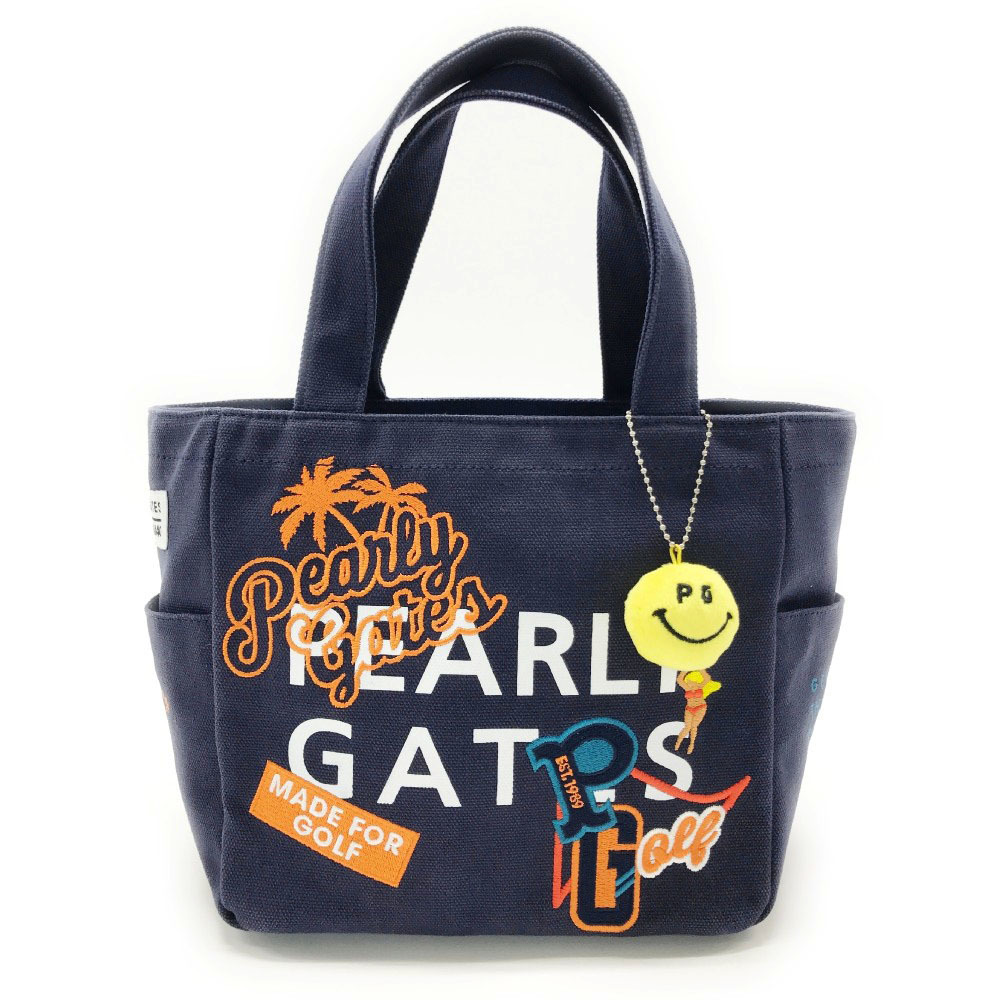 PEARLY GATES パーリーゲイツ カートバッグ 濃紺ニコちゃん