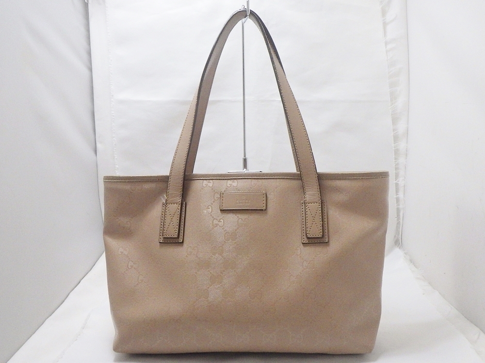 22-1196【中古品】GUCCI グッチ 211138 トートバッグ GGインプリメ
