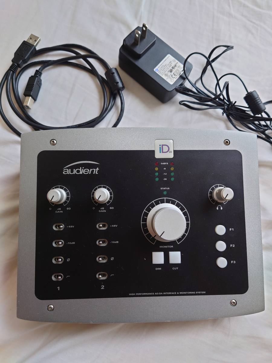 ジャンク品】オーディオインターフェース audient iD22 【公式通販】