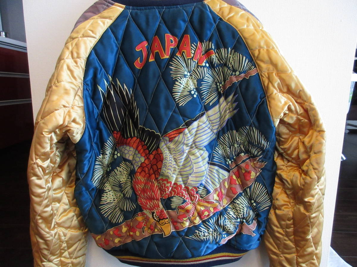 TAILOR TOYO スカジャン リバーシブル 鷹 龍 M