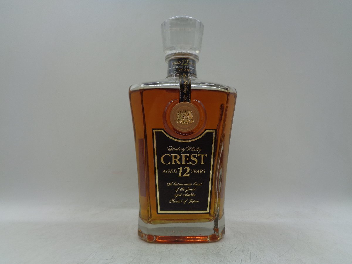 12年 CREST SUNTORY クレスト サントリー WHISKY 43% 公式通販 750ml 