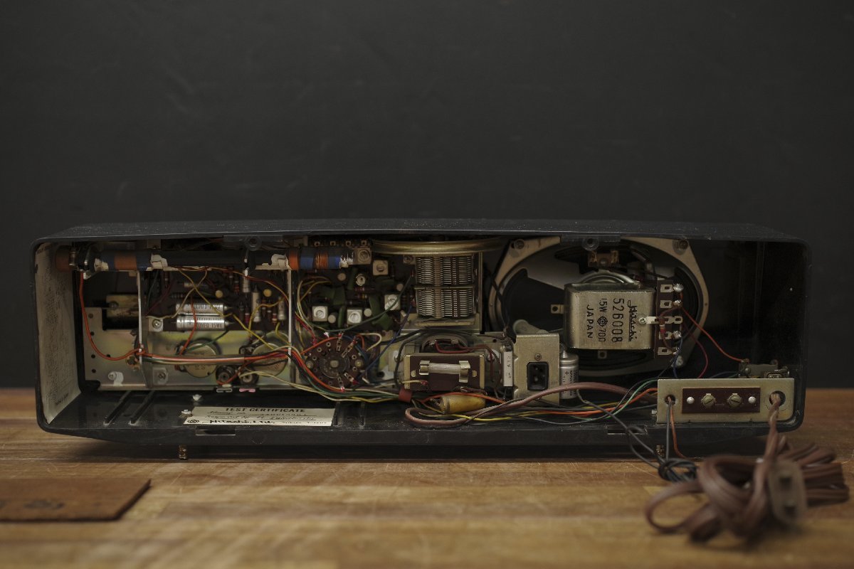 日立 ELIZA W-826 トランジスタラジオ □ジャンク現状渡し レトロ 通電