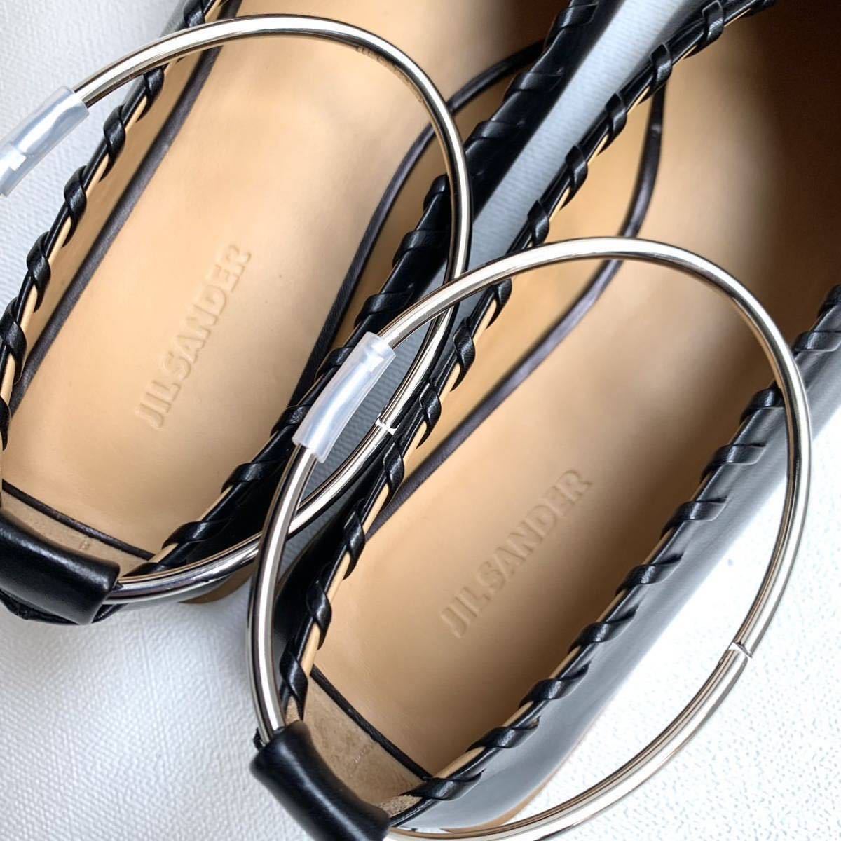 新品 JIL SANDER ジルサンダー アンクル ブレスレット スクエアトゥ