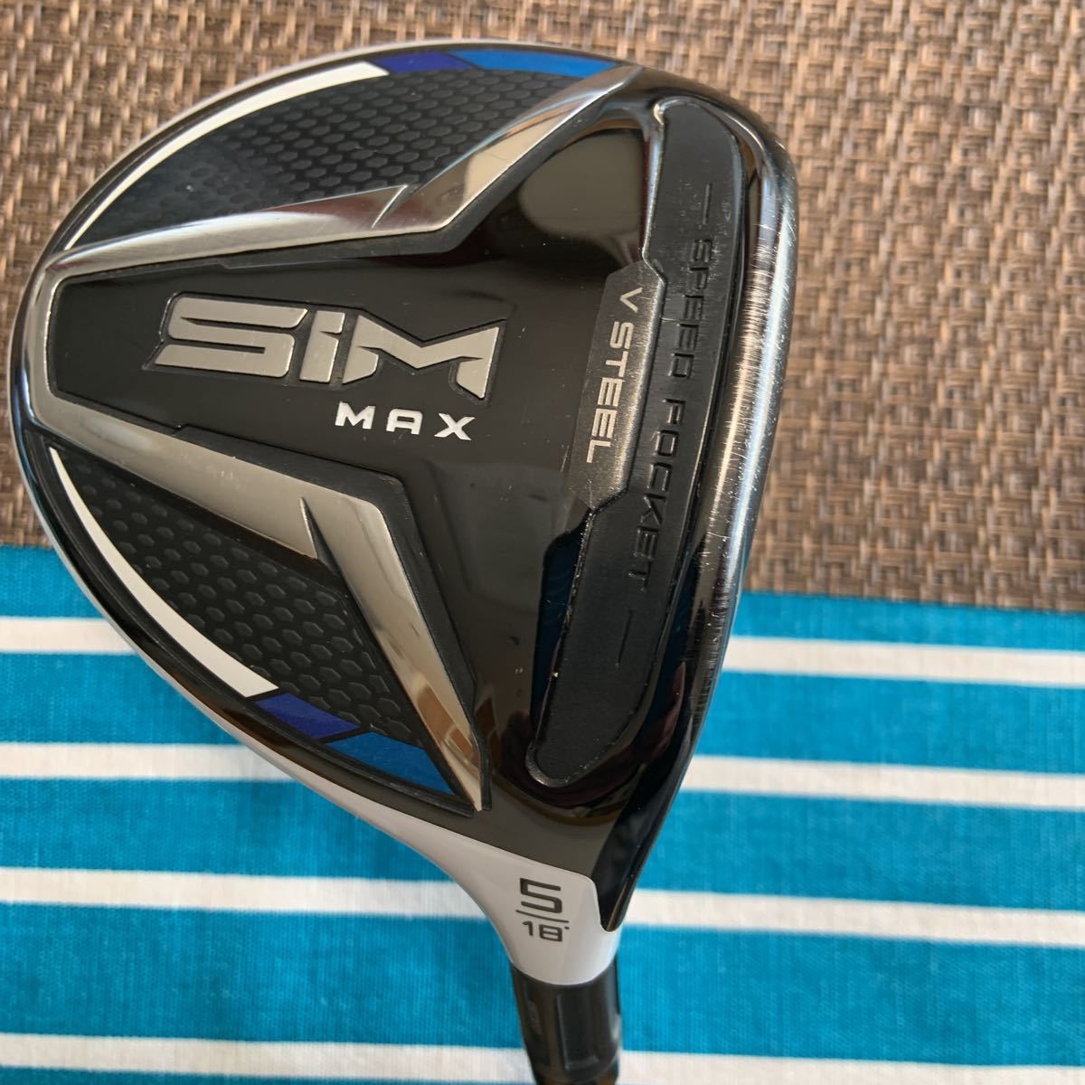 テーラーメイド TaylorMade sim 5W ventus 5R US仕様ベンタス ブルー