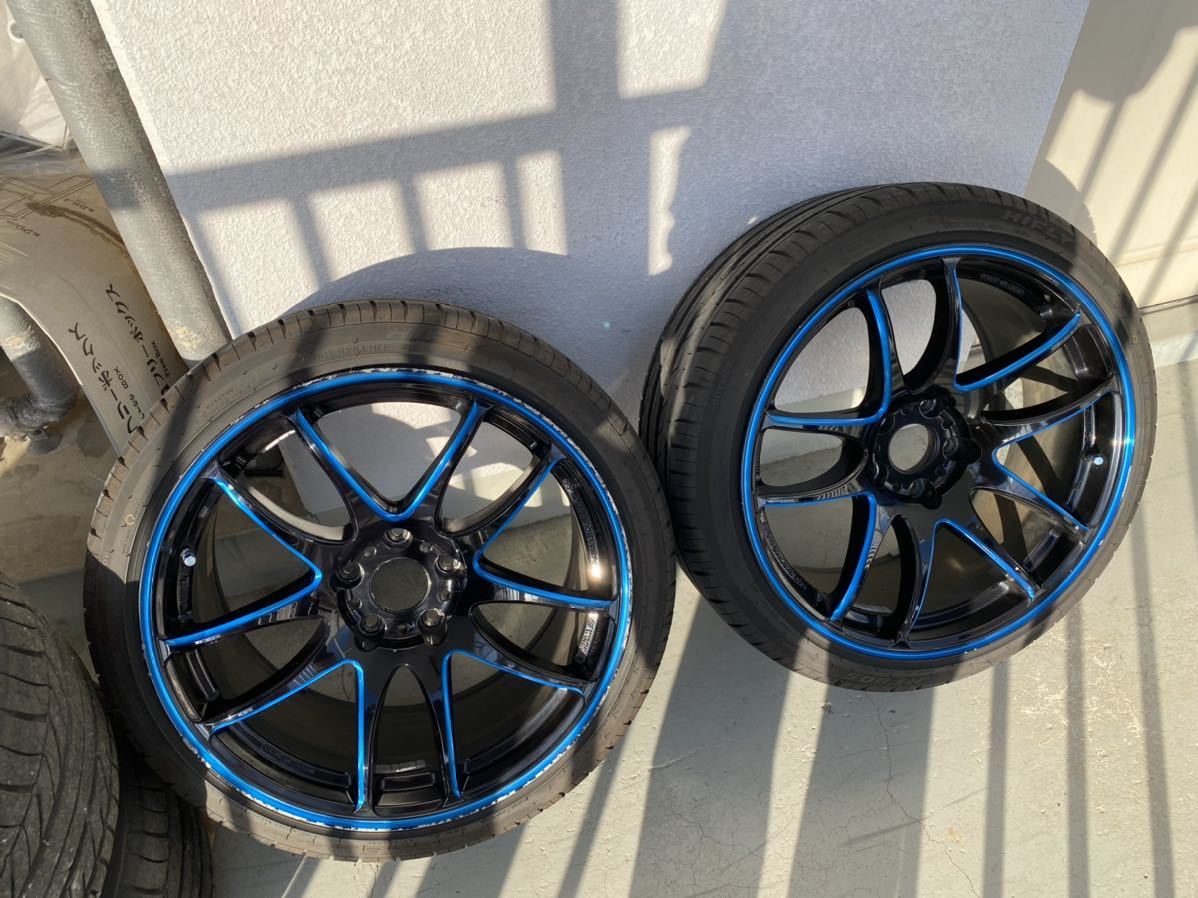 Work Emotion CR Kiwami 18インチ 9.5j +30. 8.5j +38. 青藍 PCD114.3 225/40/R18 245/40/R18 