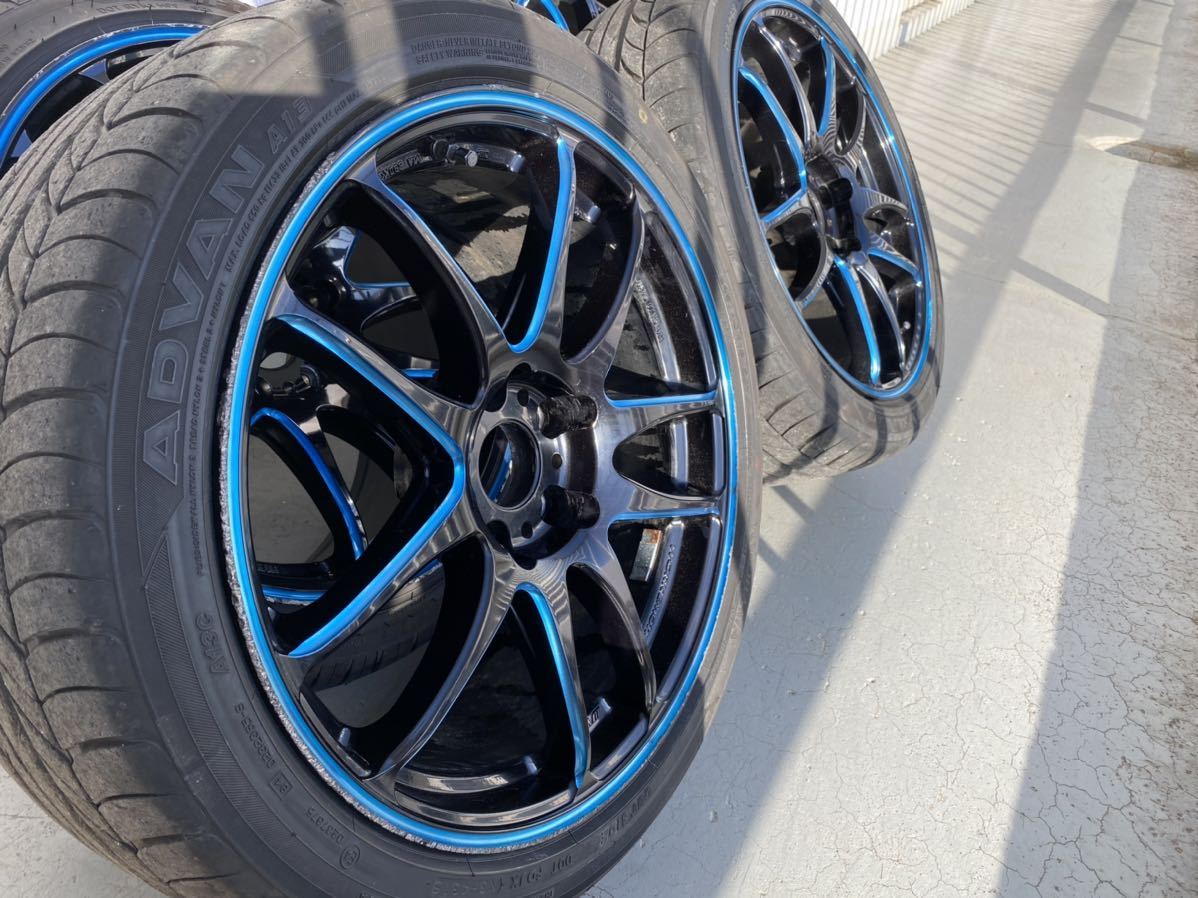 Work Emotion CR Kiwami 18インチ 9.5j +30. 8.5j +38. 青藍 PCD114.3 225/40/R18 245/40/R18 