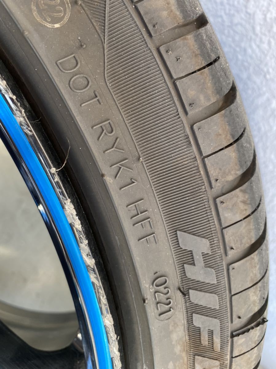 Work Emotion CR Kiwami 18インチ 9.5j +30. 8.5j +38. 青藍 PCD114.3 225/40/R18 245/40/R18 