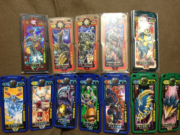 友情装着ブットバースト 黒バレット ブレイブゴースン他全12枚