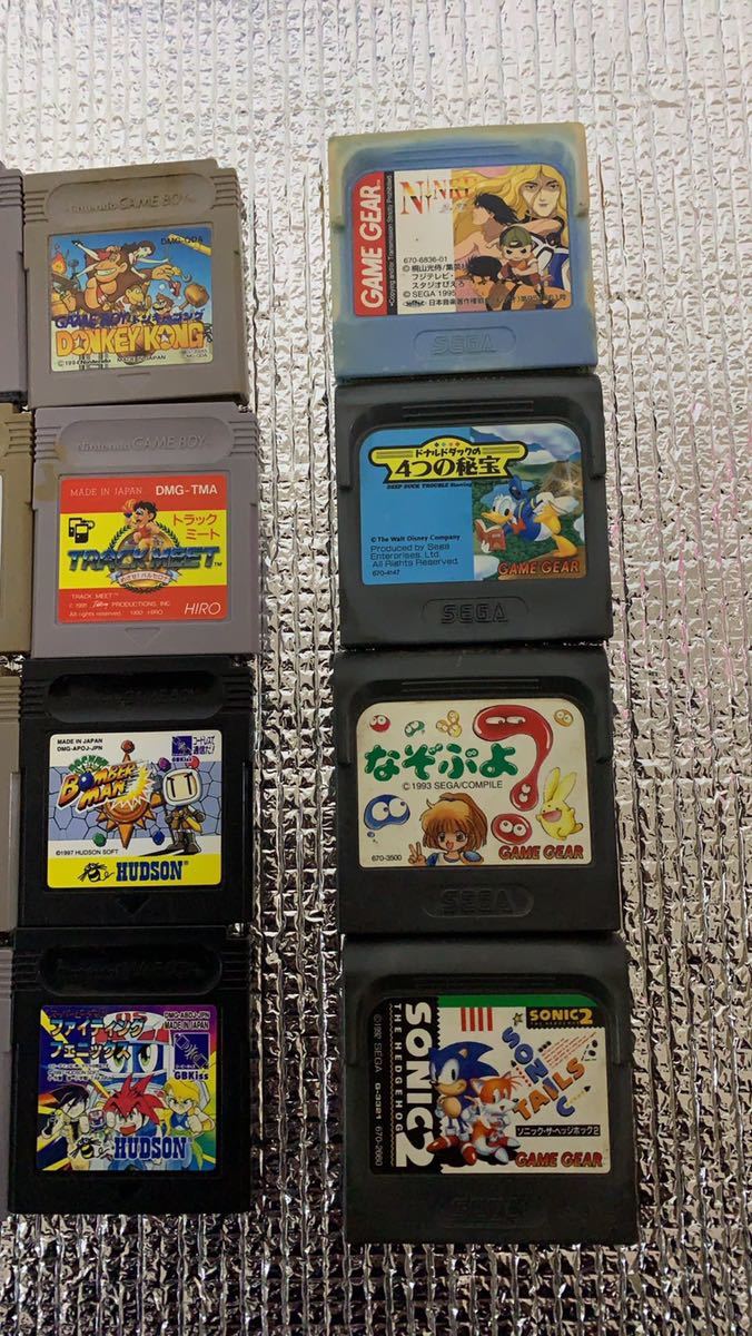 Nintendo 任天堂 ゲームボーイ ゲームギア ソフト ロックマン ポケモン ボンバーマン など まとめて ジャンク その他 売買されたオークション情報 Yahooの商品情報をアーカイブ公開 オークファン Aucfan Com