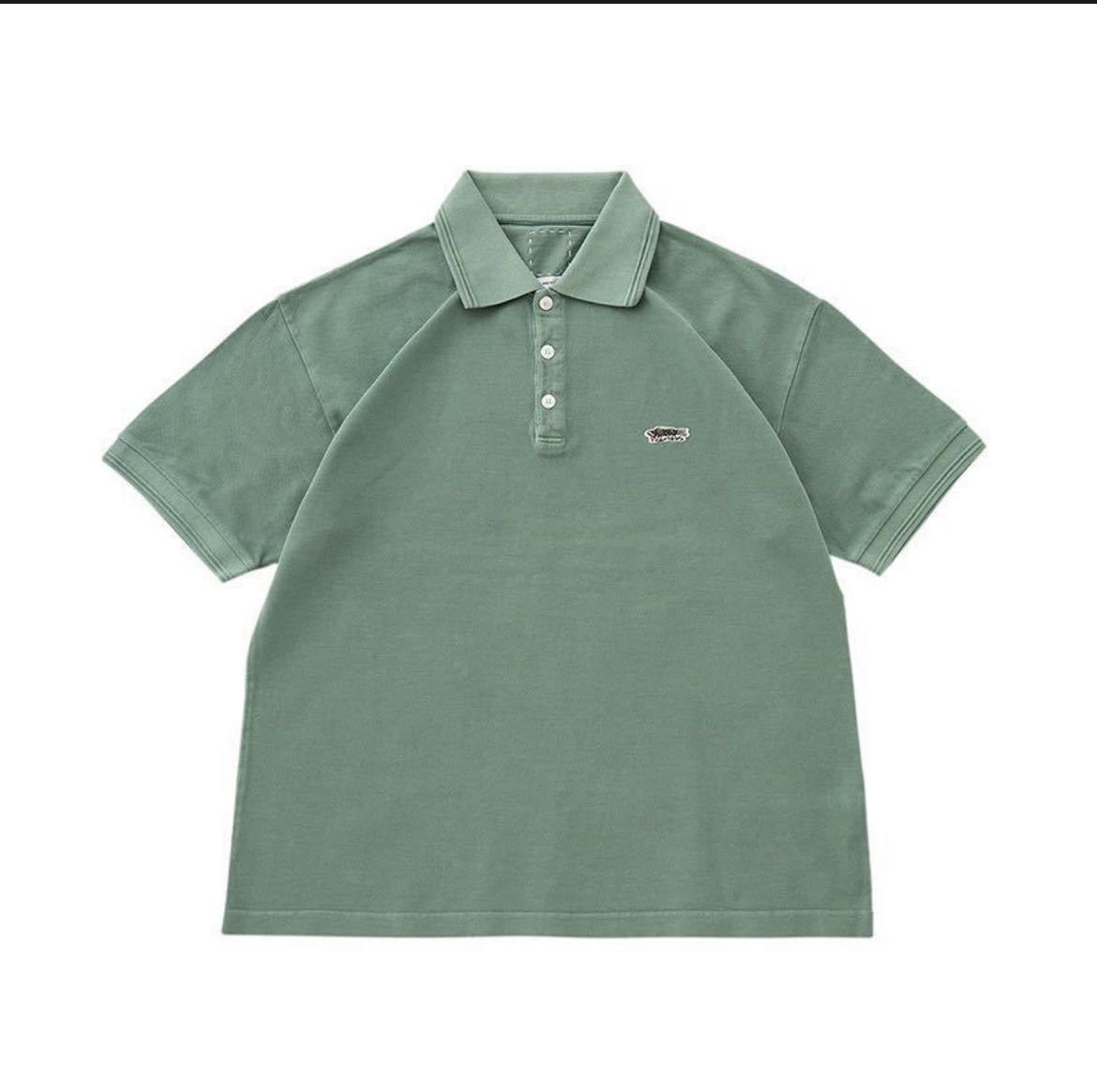 新品 visvim JUMBO WELLER S/S DMGD 3 L.T GREEN(トップス)｜売買され 