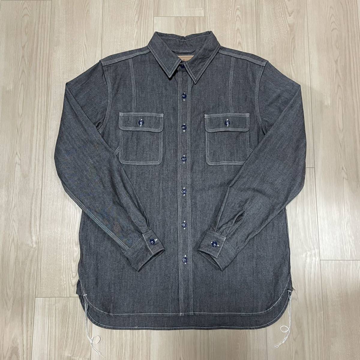 HOT，豊富な 渋谷 バックドロップ SOUTHWEST ブラック シャンブレー シャツ 20's 30's S(Sサイズ)｜売買されたオークション情報、yahooの商品情報をアーカイブ公開 - オークファン ワークシャツ