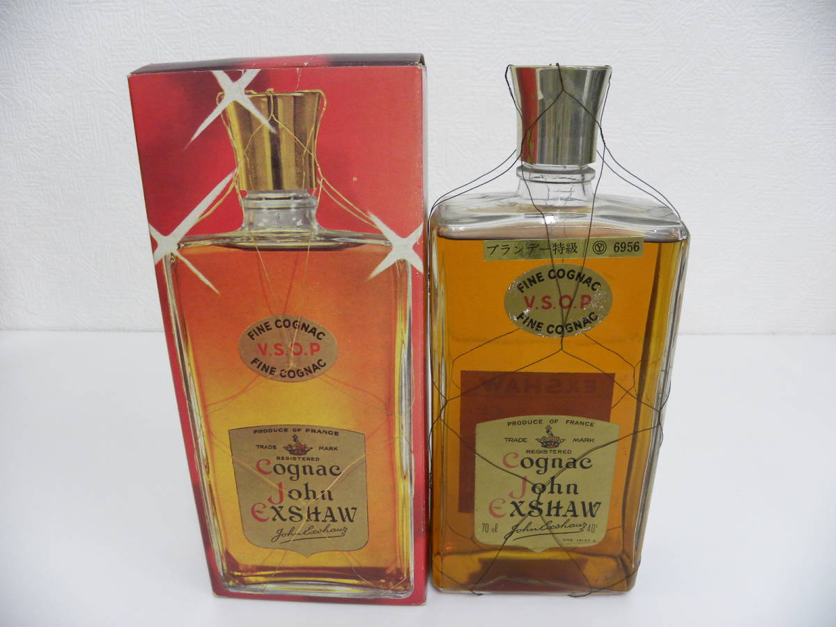 酒祭 洋酒祭 ジョン エクショー VSOP 700ml コニャック John EXSHAW 