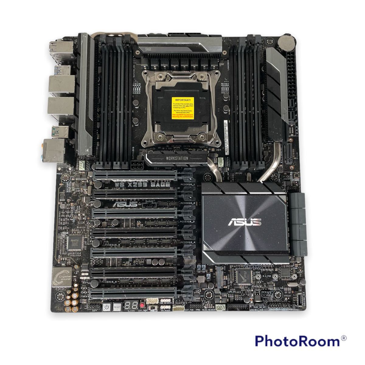 ジャンク ASUS X299 SAGE マザーボード LGA2066 動作未確認 ① X299 WS