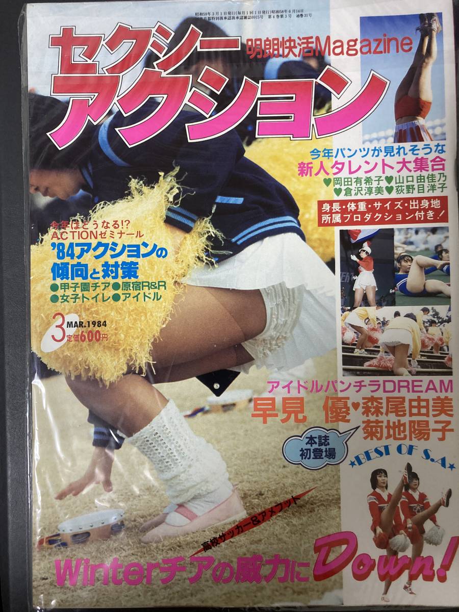 セクシーアクション 1984-3(アイドル、芸能人)｜売買されたオークション情報、yahooの商品情報をアーカイブ公開 - オークファン その他