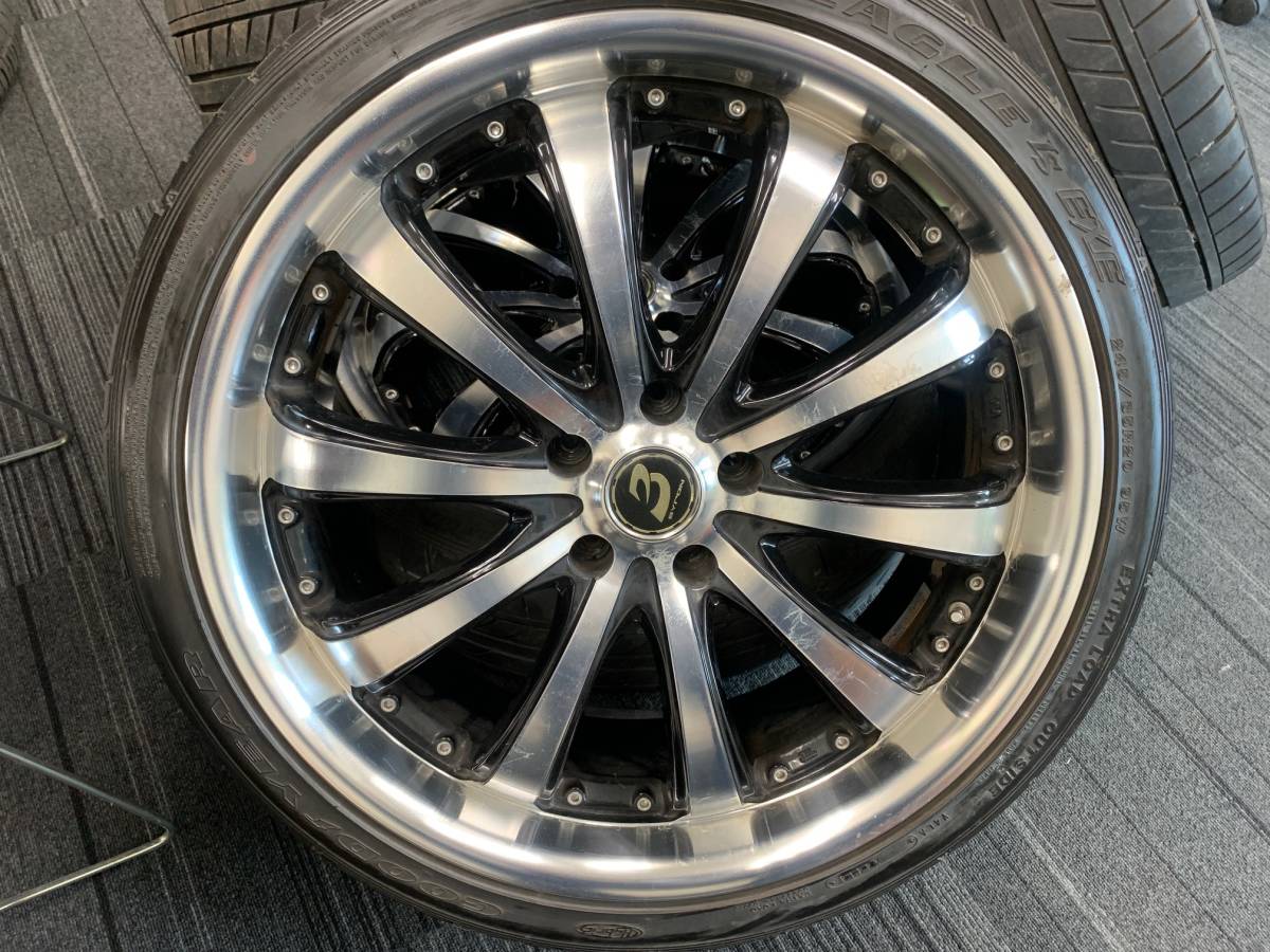 ロクサーニ BYRON バイロン 20インチ 8J 38 245/35R20 ホイール タイヤ 